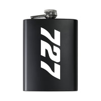 Thumbnail for Boeing 727 Text Designed Stainless Steel Hip Flasks