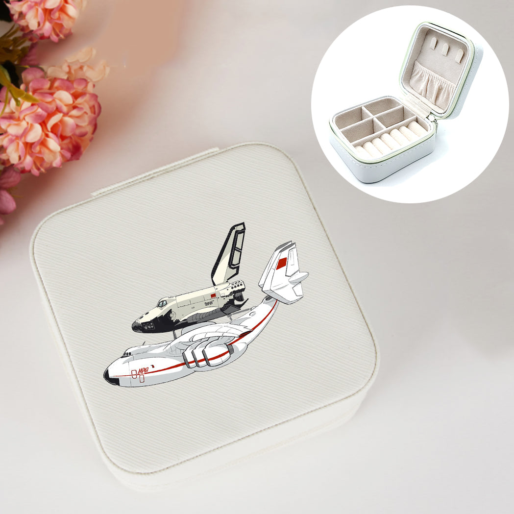Buran & An-225 Designed Leather Jewelry Boxes