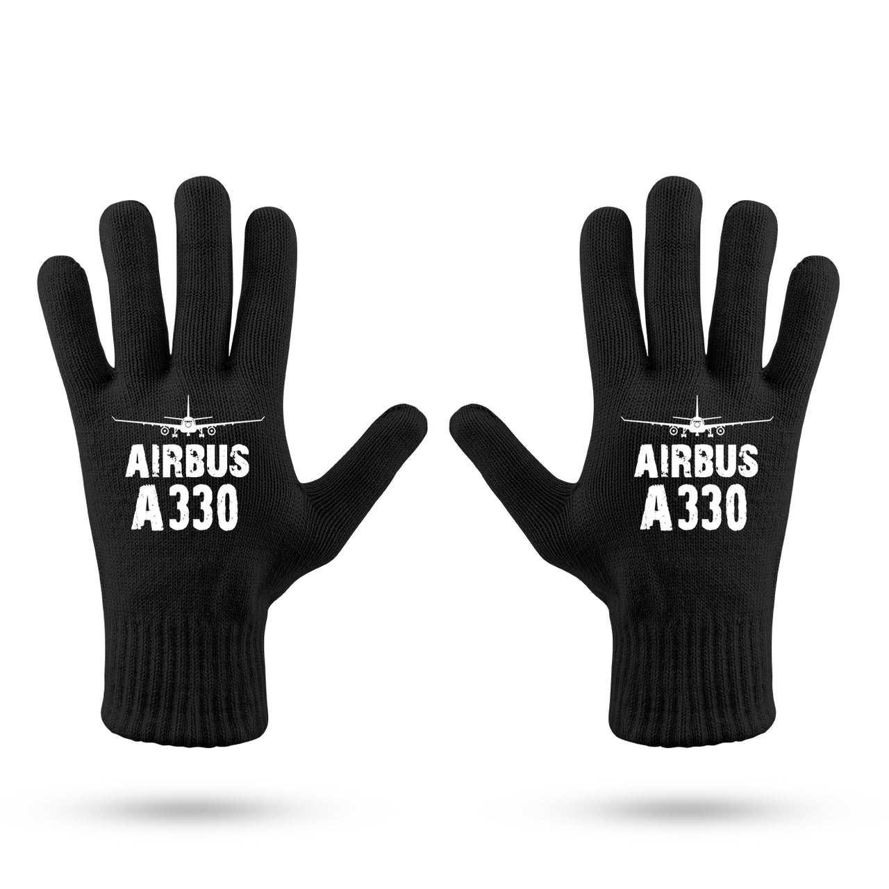 Airbus A330 & Plane Designed Gloves