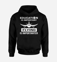 Thumbnail for Flying is Importanter Designed Hoodies