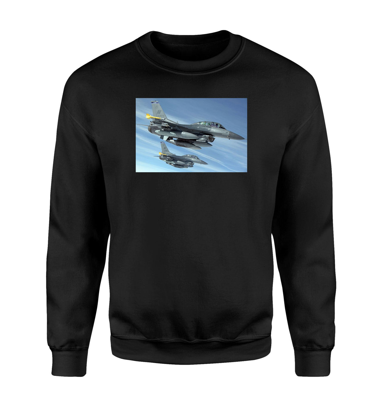 Two Fighter Jets  Designed Sweatshirts
