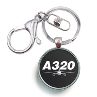 Thumbnail for Super Airbus A320 Designed Circle Key Chains