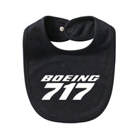 Thumbnail for Boeing 717 & Text Designed Baby Saliva & Feeding Towels