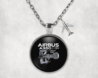 Thumbnail for Airbus A350 & Trent Wxb Engine Designed Necklaces