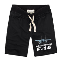 Thumbnail for The McDonnell Douglas F15 Designed Cotton Shorts
