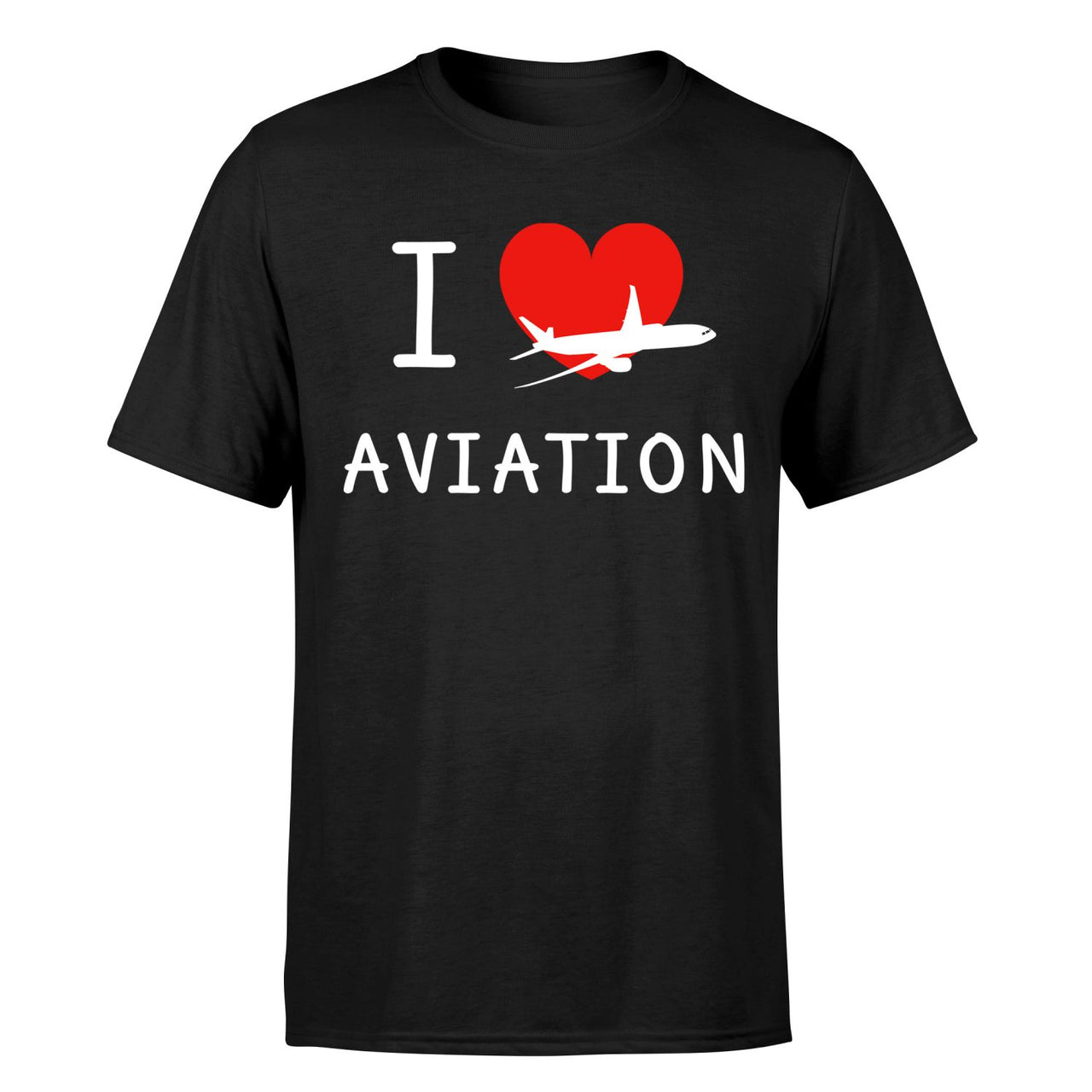 I Love Aviation Designed T-Shirts