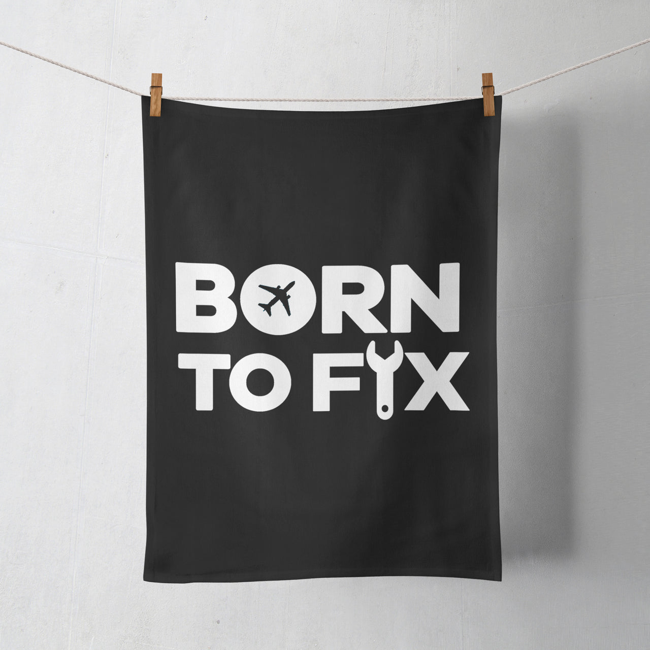 Born To Fix Airplanes Designed Towels