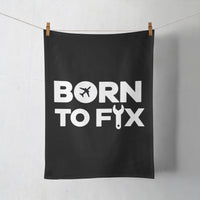 Thumbnail for Born To Fix Airplanes Designed Towels