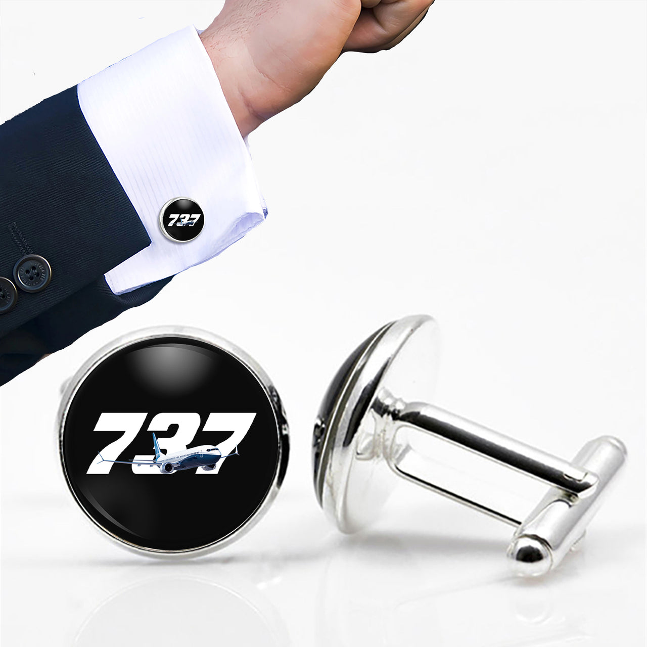 Super Boeing 737 Designed Cuff Links