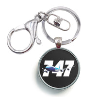 Thumbnail for Super Boeing 747 Designed Circle Key Chains