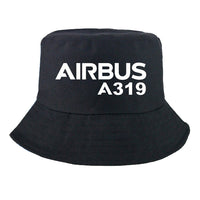 Thumbnail for Airbus A319 & Text Designed Summer & Stylish Hats