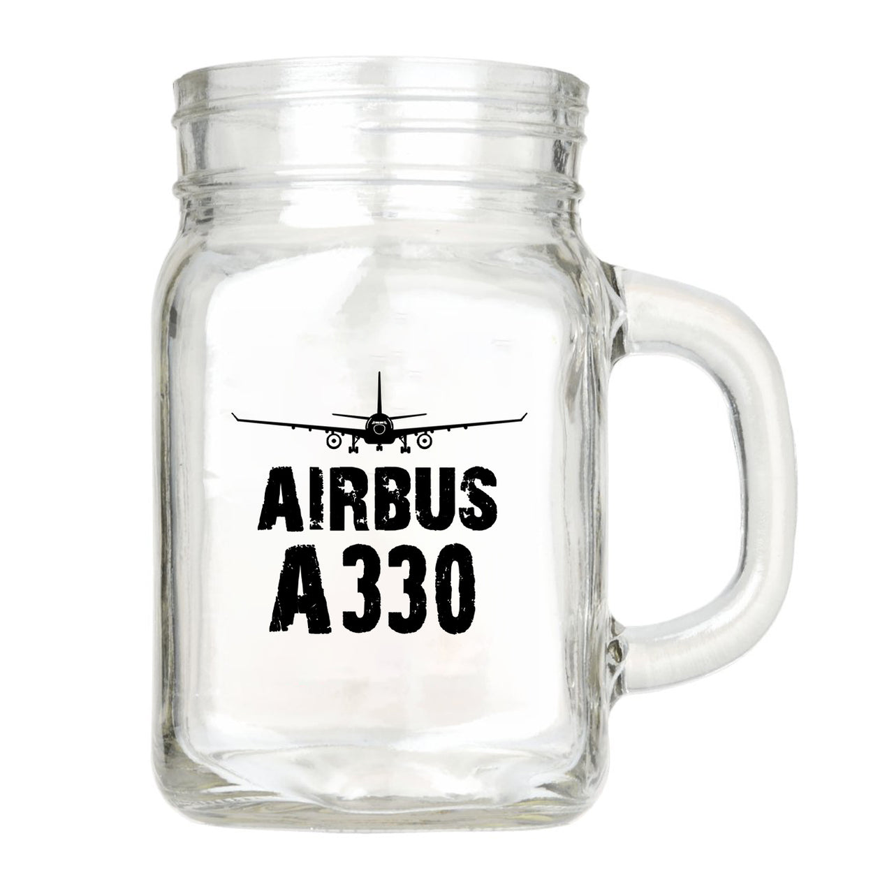 Airbus A330 & Plane Designed Cocktail Glasses