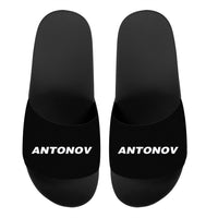 Thumbnail for Antonov & Text Designed Sport Slippers