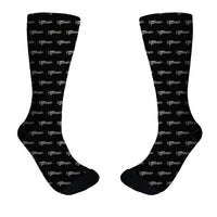 Thumbnail for Special Cessna Text Designed Socks