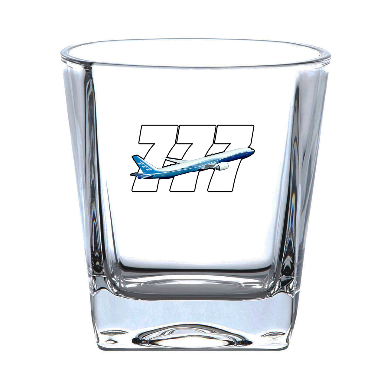 Super Boeing 777 Designed Whiskey Glass