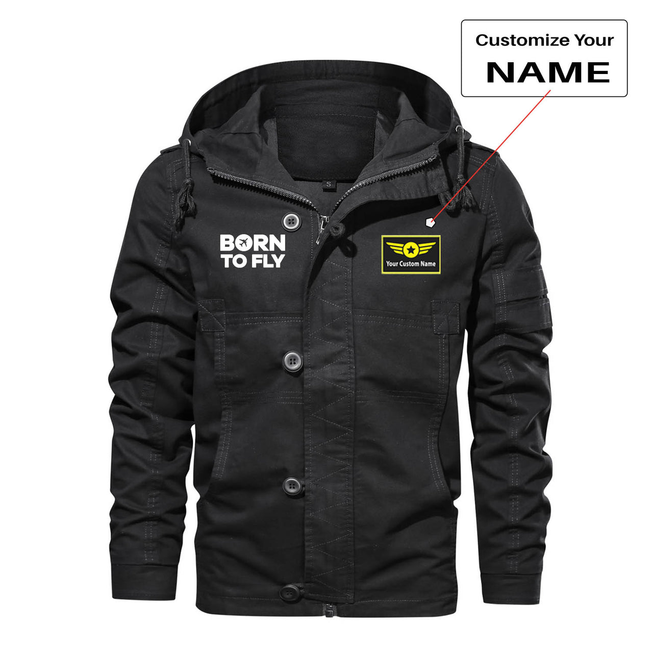 Born To Fly Special Designed Cotton Jackets