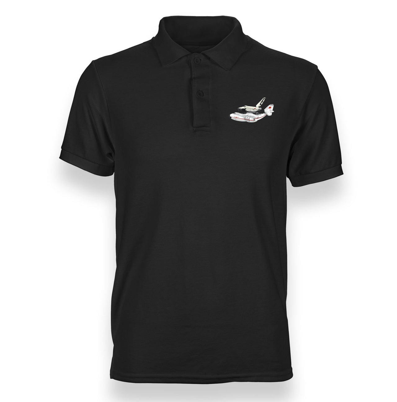 Buran & An-225 Designed "WOMEN" Polo T-Shirts