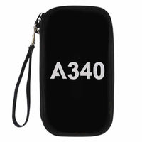 Thumbnail for A340 Flat Text Designed Travel Cases & Wallets