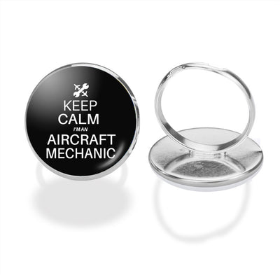 Aircraft Mechanic aviation ring in stainless steel.