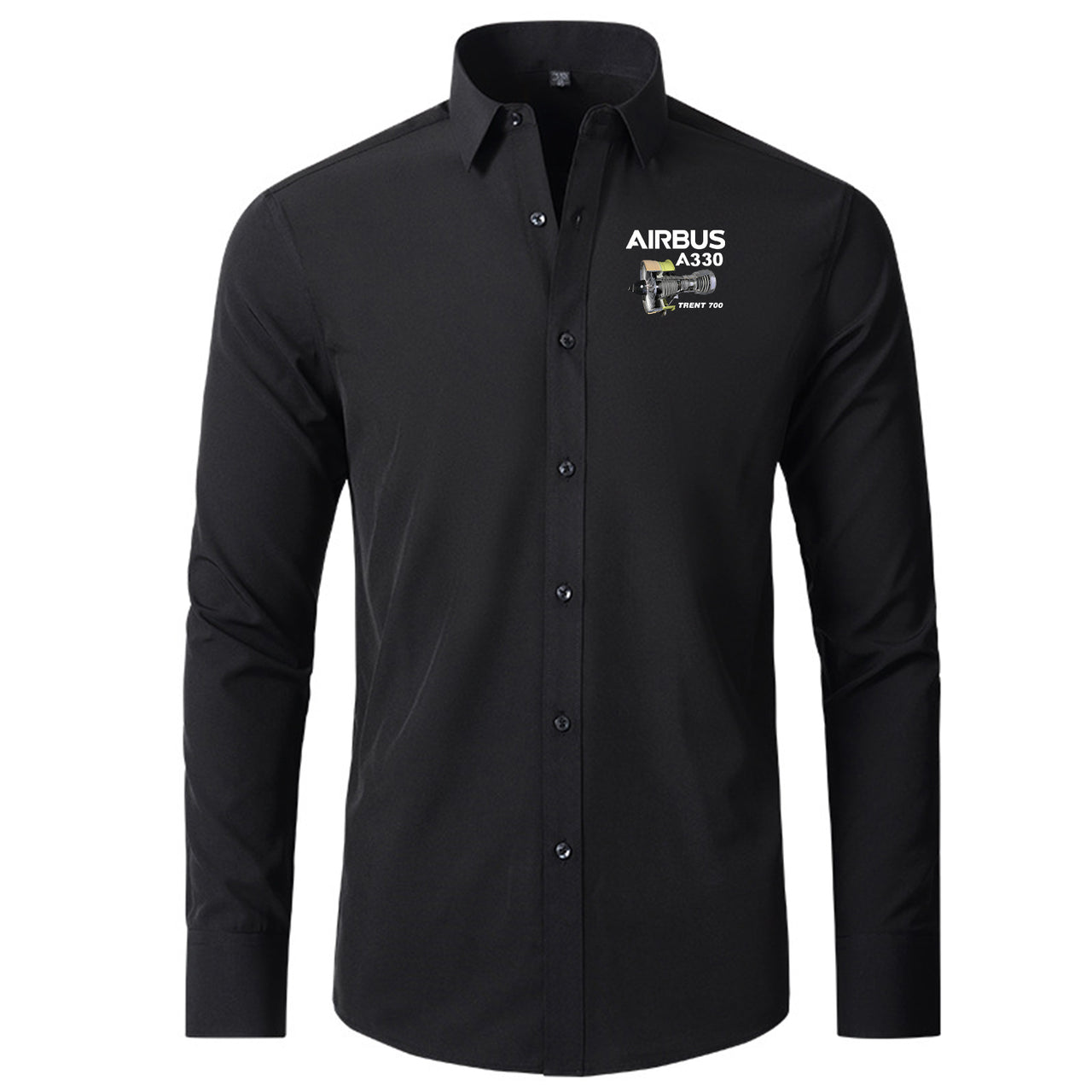 Airbus A330 & Trent 700 Engine Designed Long Sleeve Shirts