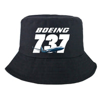 Thumbnail for Super Boeing 737+Text Designed Summer & Stylish Hats