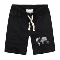 Thumbnail for World Map (Text) Designed Cotton Shorts