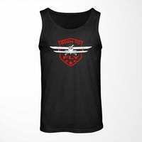 Thumbnail for Born To Fly Designed Designed Tank Tops