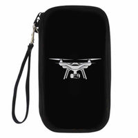 Thumbnail for Drone Silhouette Designed Travel Cases & Wallets