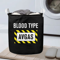 Thumbnail for Blood Type AVGAS Designed Laundry Baskets