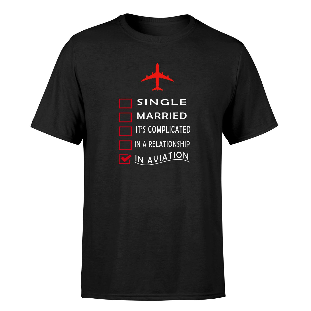 In Aviation Designed T-Shirts