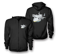 Thumbnail for Antonov 225 (2) Designed Zipped Hoodies