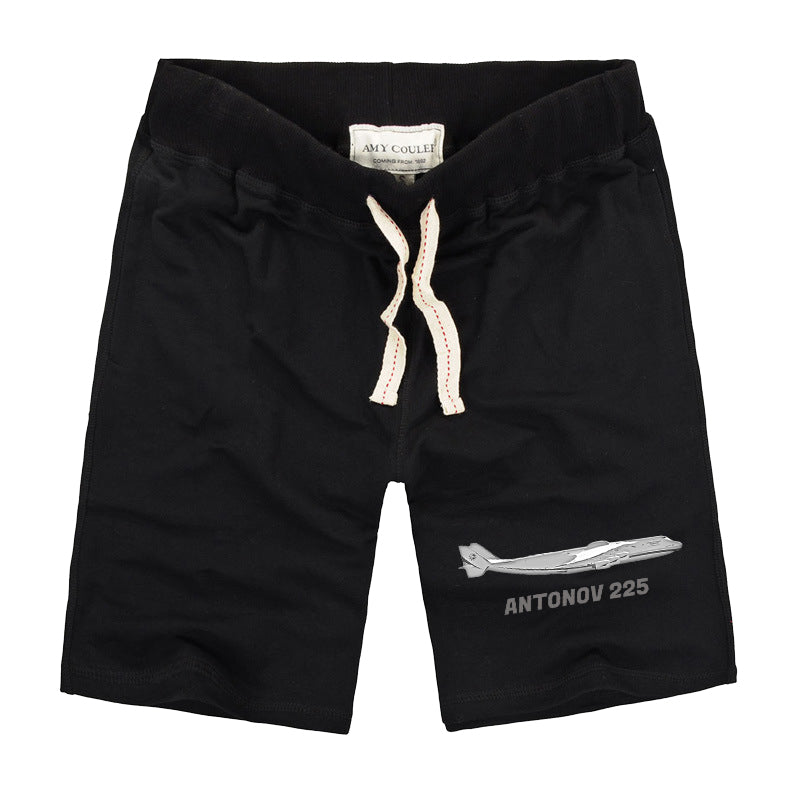 antonov 225 Designed Cotton Shorts