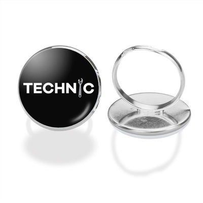 Technic aviation ring in stainless steel.