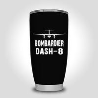 Thumbnail for Bombardier Dash-8 & Plane Designed Tumbler Travel Mugs