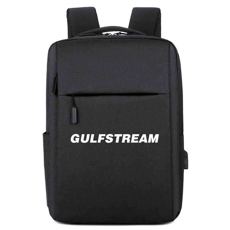Gulfstream & Text Designed Super Travel Bags