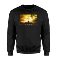 Thumbnail for Ready for Departure Passanger Jet Designed Sweatshirts