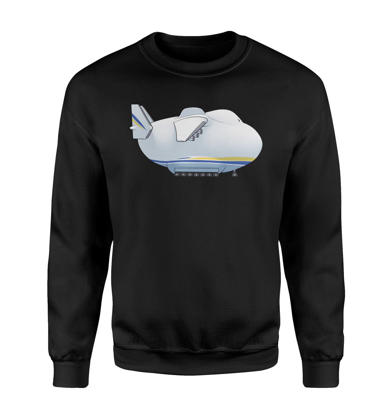 Antonov 225 Side Profile Designed Sweatshirts