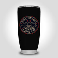 Thumbnail for Fighter Jet 16 - Death From Above Designed Tumbler Travel Mugs