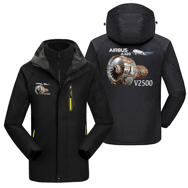 Airbus A320 & V2500 Engine Designed Thick Skiing Jackets