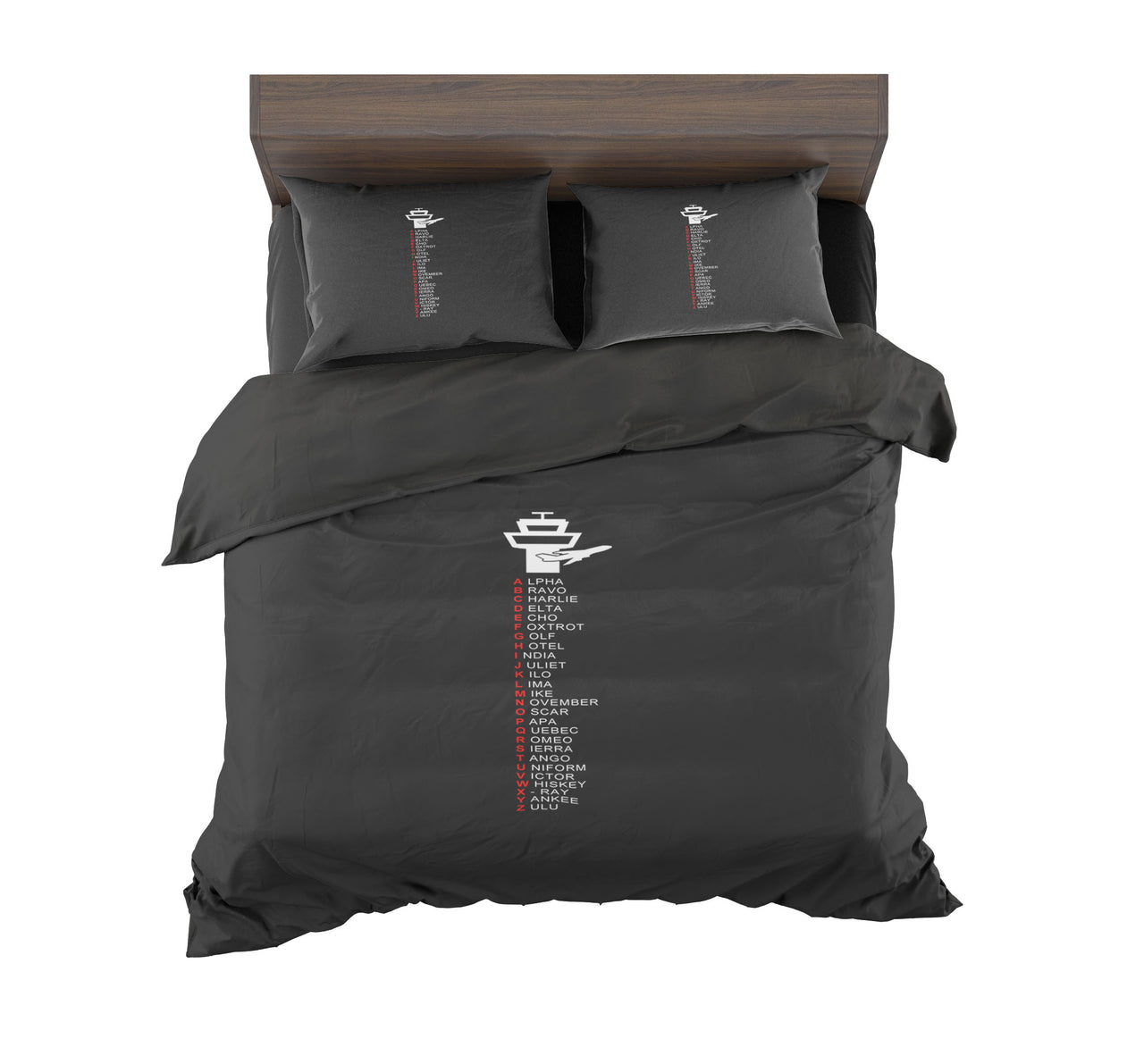 Aviation Alphabet Designed Bedding Sets