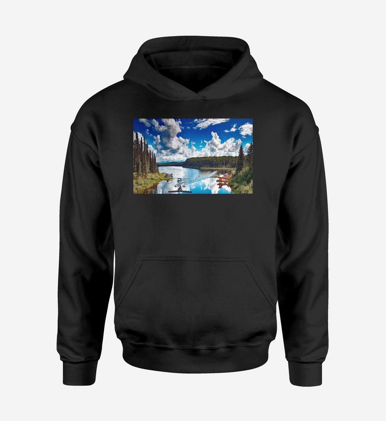 Amazing Scenary & Sea Planes Designed Hoodies