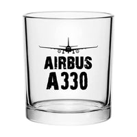 Thumbnail for Airbus A330 & Plane Designed Special Whiskey Glasses