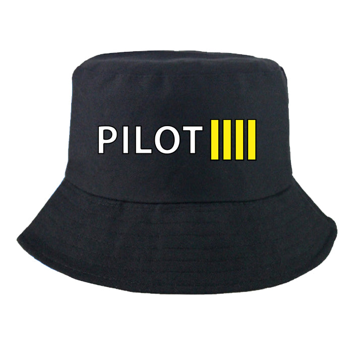 Pilot & Stripes (4 Lines) Designed Summer & Stylish Hats