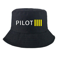 Thumbnail for Pilot & Stripes (4 Lines) Designed Summer & Stylish Hats