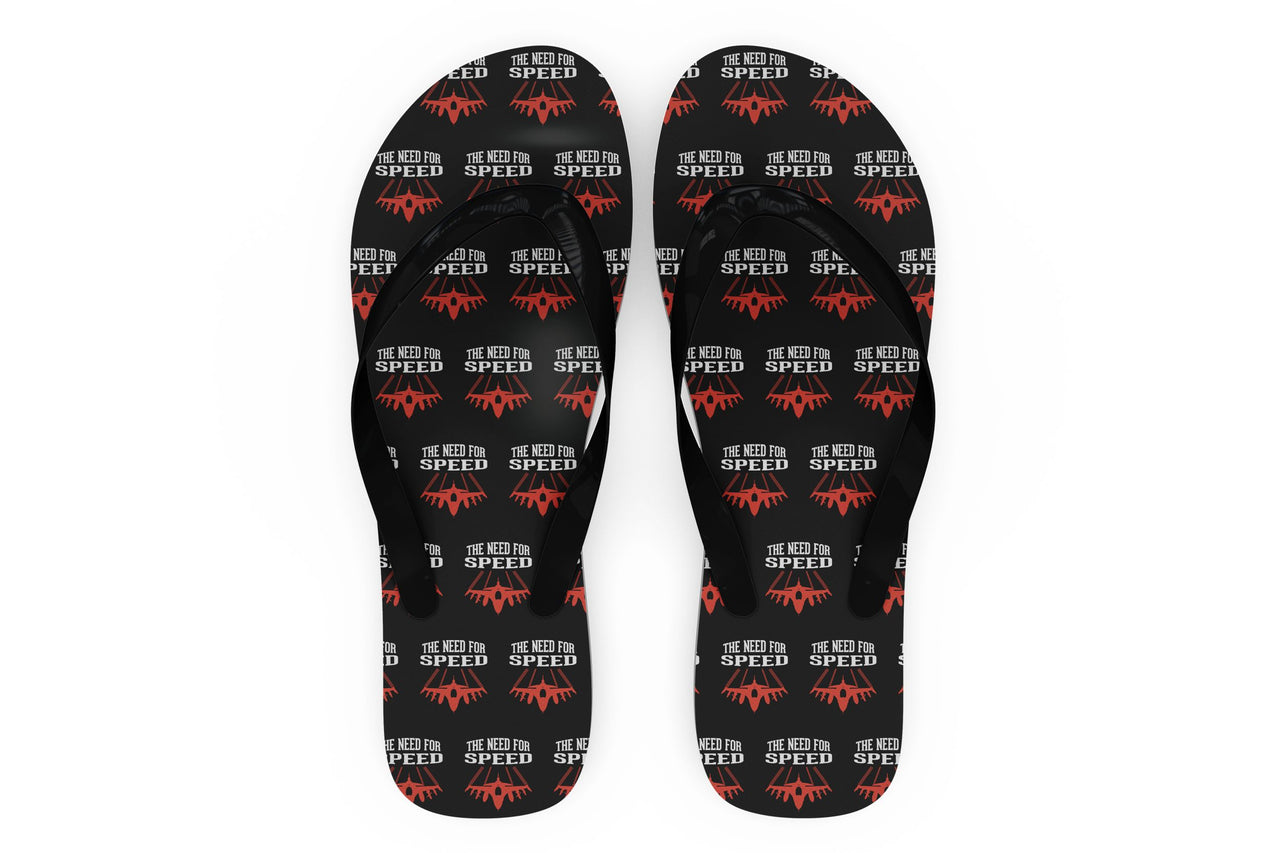 The Need For Speed Designed Slippers (Flip Flops)