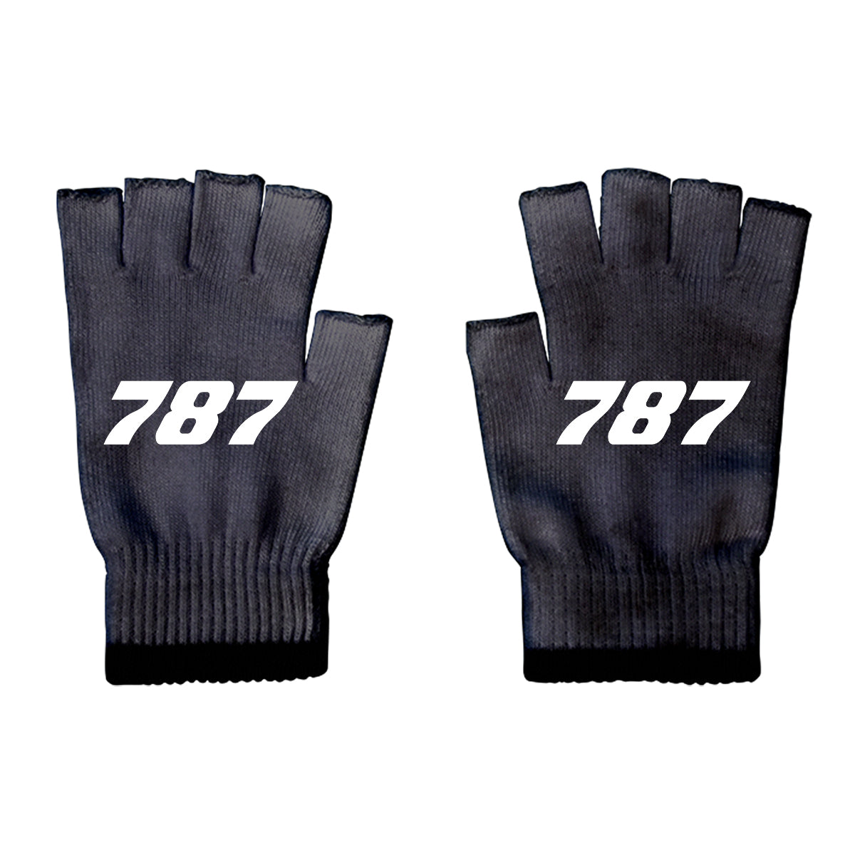 787 Flat Text Designed Cut Gloves