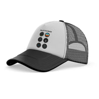 Thumbnail for Pilot's 6 Pack Designed Trucker Caps & Hats