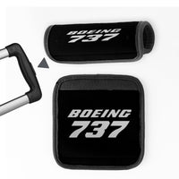 Thumbnail for Boeing 737 & Text Designed Neoprene Luggage Handle Covers