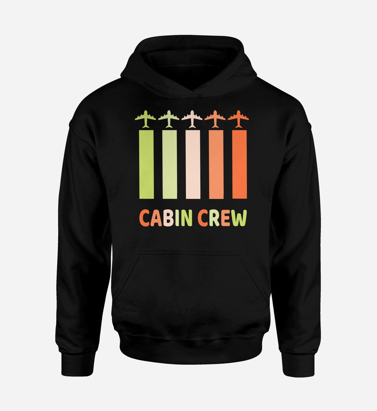Colourful Cabin Crew Designed Hoodies