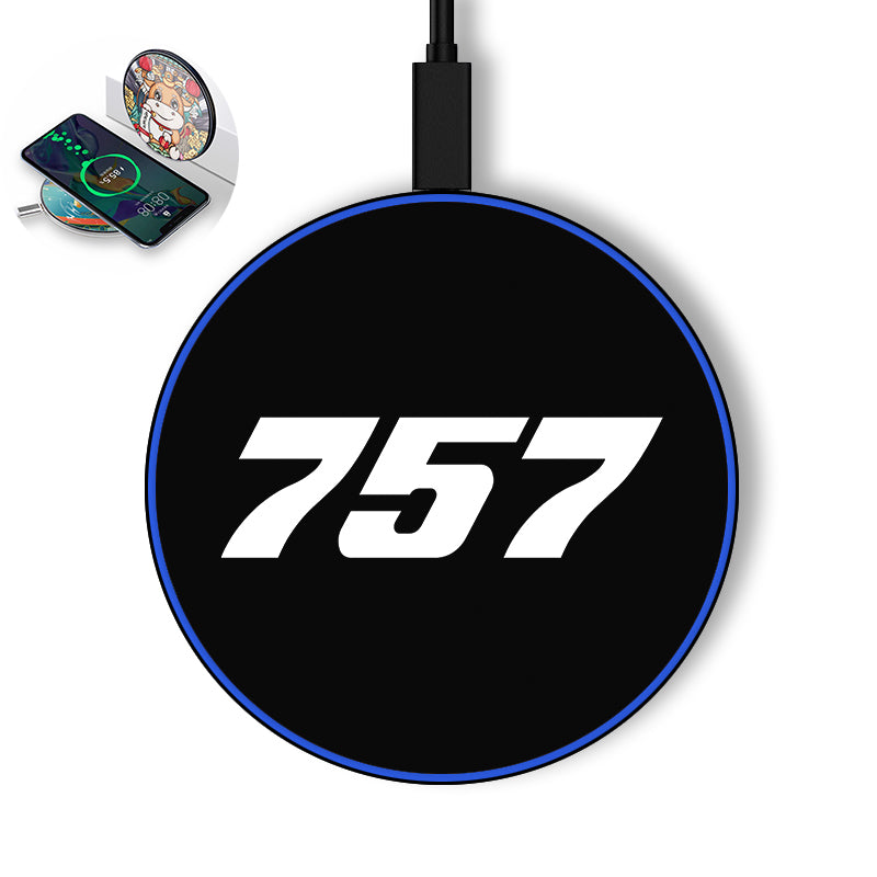 757 Flat Text Designed Wireless Chargers